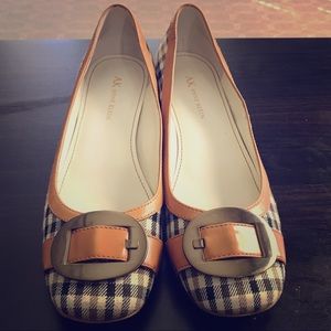 Anne Klein Plaid Pumps - Size 7 1/2